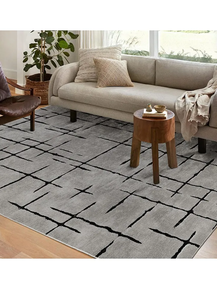CARPET DIEM Teppiche & Fußmatten<Kurzflor-Teppich in Grau