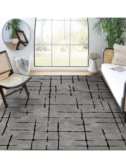 CARPET DIEM Teppiche & Fußmatten<Kurzflor-Teppich in Grau