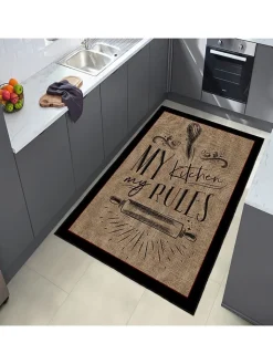 CARPET DIEM Teppiche & Fußmatten<Kurzflor-Teppich in Hellbraun/ Schwarz
