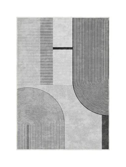 Conceptum Hypnose Teppiche & Fußmatten<Kurzflor-Teppich ''Infkece14'' in Grau