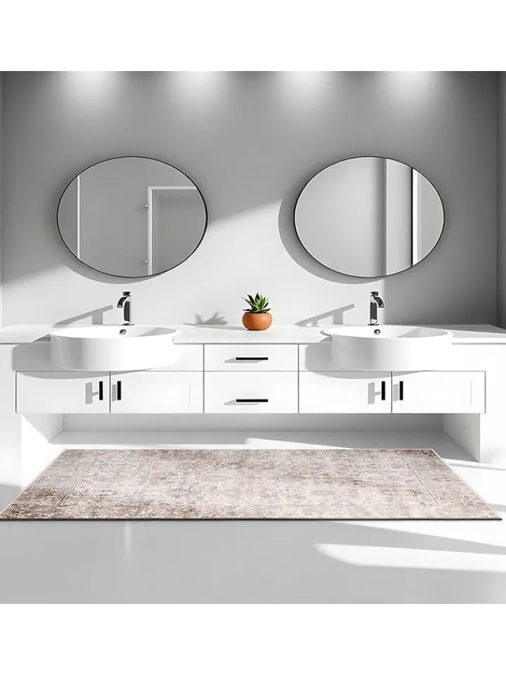 Conceptum Hypnose Teppiche & Fußmatten<Kurzflor-Teppich ''Kece-Fr09'' in Beige