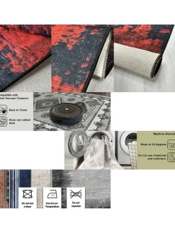 Conceptum Hypnose Teppiche & Fußmatten<Kurzflor-Teppich ''Kece-Fr09'' in Beige