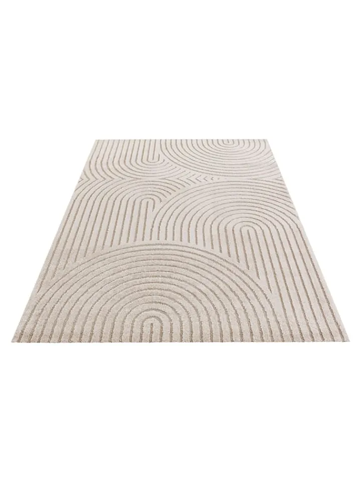 Elle Decoration Teppiche & Fußmatten<Kurzflor-Teppich "New York" in Creme