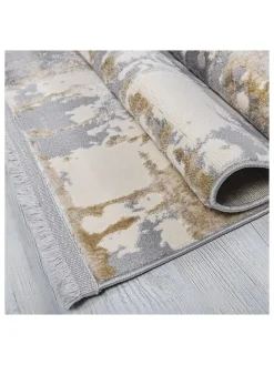Mioli Teppiche & Fußmatten<Kurzflor-Teppich "Notta" in Grau/ Beige