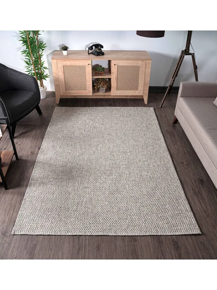 Conceptum Hypnose Teppiche & Fußmatten<Kurzflor-Teppich ''Rusticana 3103'' in Beige/ Grau