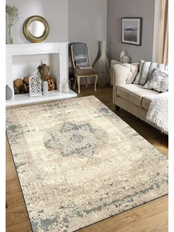 Mioli Teppiche & Fußmatten<Kurzflor-Teppich ''Soft DJT'' in Beige/ Grau