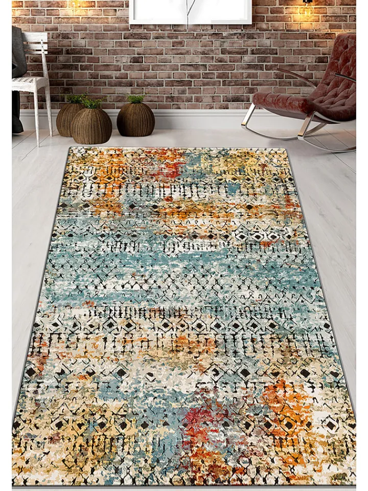 Mioli Teppiche & Fußmatten<Kurzflor-Teppich "Wong" in Bunt