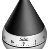 Silit Koch- & Backutensilien<Kurzzeitmesser "Swing" in Schwarz - (H)11 x Ø 7 cm