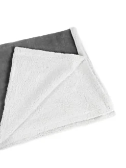 Vendôme Wohndecken & Plaids<Kuscheldecke " Sherpa-Plüsch " in charcoal
