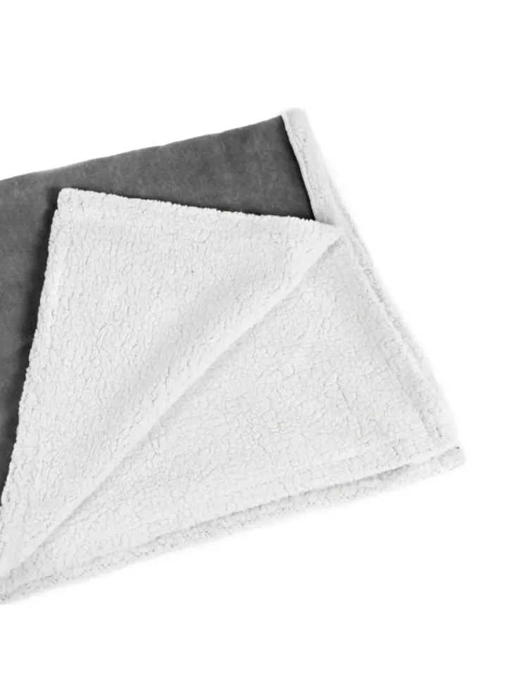 Vendôme Wohndecken & Plaids<Kuscheldecke " Sherpa-Plüsch " in charcoal