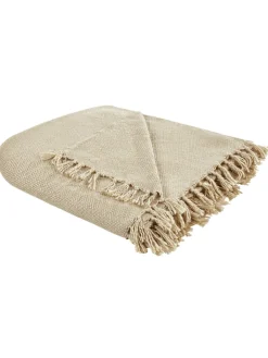 Beliani Wohndecken & Plaids<Kuscheldecke CHAOHANI in Beige - (W) 150 x (L) 200 cm