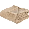 Beliani Wohndecken & Plaids<Kuscheldecke MIRGE in Beige - (W) 125 x (H) 0.7 x (L) 150 cm