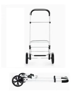Cheffinger Einkaufstaschen & -Trolleys<40L Einkaufswagen Trolley in Blau