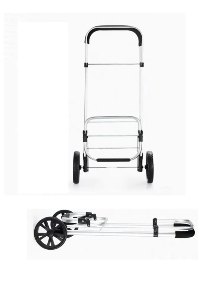 Cheffinger Einkaufstaschen & -Trolleys<40L Einkaufswagen Trolley in Blau