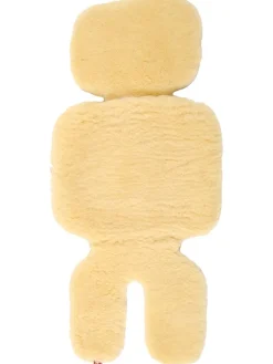Kaiser Naturfellprodukte Lammfelle & Co<Lammfellauflage "Kingly" in Natur - (L)80 x (B)35 cm