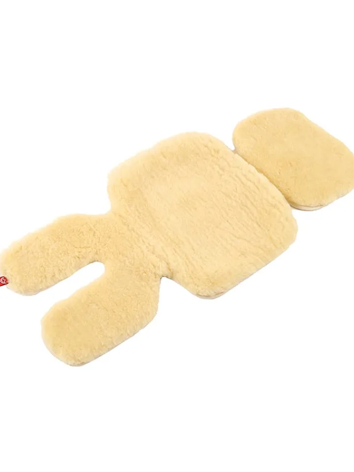 Kaiser Naturfellprodukte Lammfelle & Co<Lammfellauflage "Kingly" in Natur - (L)80 x (B)35 cm