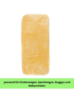 fillikid Lammfelle & Co<Lammfelleinlage 73x33 Exklusiv in Natur
