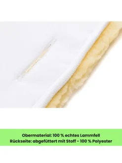 fillikid Lammfelle & Co<Lammfelleinlage 73x33 Exklusiv in Natur