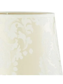 Licht-Erlebnisse Tischleuchten<Lampenschirm Ø 19.5 x (H)14 cm in Ecru