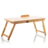InnovaGoods Tische<Laptoptisch in Hellbraun - (B)53,5 x (H)21 x (T)34 cm