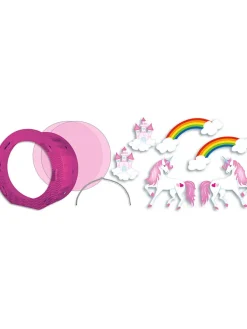 URSUS Partyzubehör & -Dekoration<Laternen-Bastelset "Easy Line - Einhorn" in Bunt