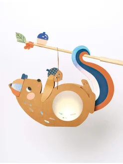 folia PAPER Kreativbedarf & Do-It-Yourself<Laternen-Bastelset "Squirrel" in Orange - ab 5 Jahren