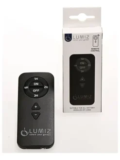 Lumiz Technikzubehör<Laternen-Fernbedienung in Schwarz - (B)5 x (H)1 x (T)15 cm