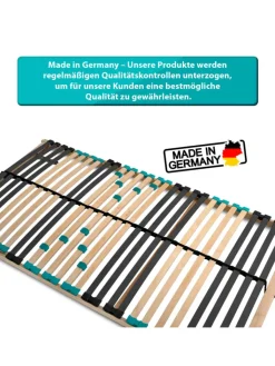 Coemo Betten & Matratzen<Lattenrost Drömson, Kopfteil verstellbar in Natur
