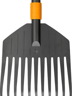 Fiskars Gartendekoration<Laubbesen "QuikFit" in Schwarz