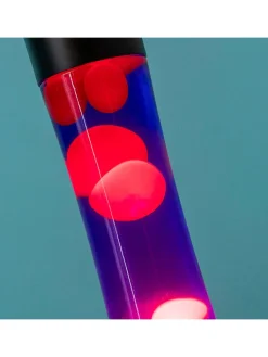 InnovaGoods Lichterketten & Deko-Leuchten<Lavalampe mit Lautsprecher in Schwarz - (H)42 x Ø 10,7 cm