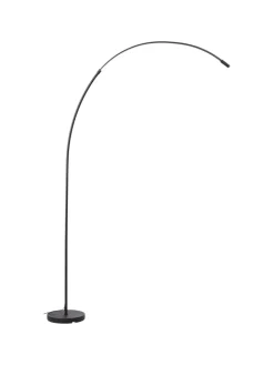 Brilliant Stehleuchten<LED Bogenlampe, 170 cm, 1300 lm, 3000-6500 K, dimmbar, CCT, schwarz