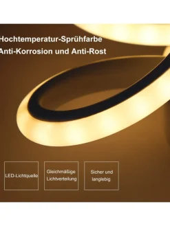 ZMH Decken- & Hängeleuchten<Led Deckenleuchte in Weiß 26W Modern 3000K Warmweiß Kreatives L 26cm