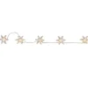 MARELIDA Lichterketten & Dekobeleuchtung<LED Deko Lichterkette Blumen Timer L: 1,35m in transparent