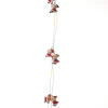 MARELIDA Lichterketten & Dekobeleuchtung<LED Deko Lichterkette Nikolaus 20LED mit Timer L: 1,9m in rot, weiß
