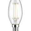 paulmann Leuchtmittel<LED Eco-Line Kerze E14 840lm 4W 4000K klar 230V A