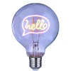 Butlers Leuchtmittel<LED Glühlampe BRIGHT LIGHT Hello in Pink