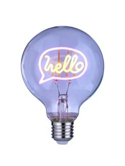 Butlers Leuchtmittel<LED Glühlampe BRIGHT LIGHT Hello in Pink
