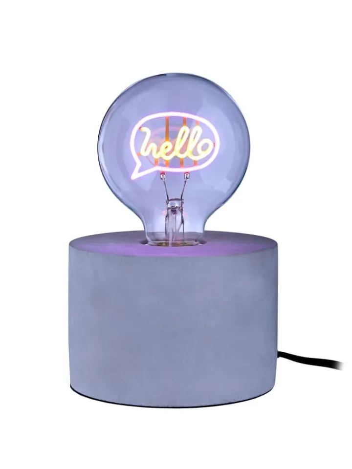 Butlers Leuchtmittel<LED Glühlampe BRIGHT LIGHT Hello in Pink