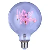 Butlers Leuchtmittel<LED Glühlampe BRIGHT LIGHT Hello in Pink