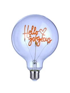 Butlers Leuchtmittel<LED Glühlampe BRIGHT LIGHT Hello in Pink