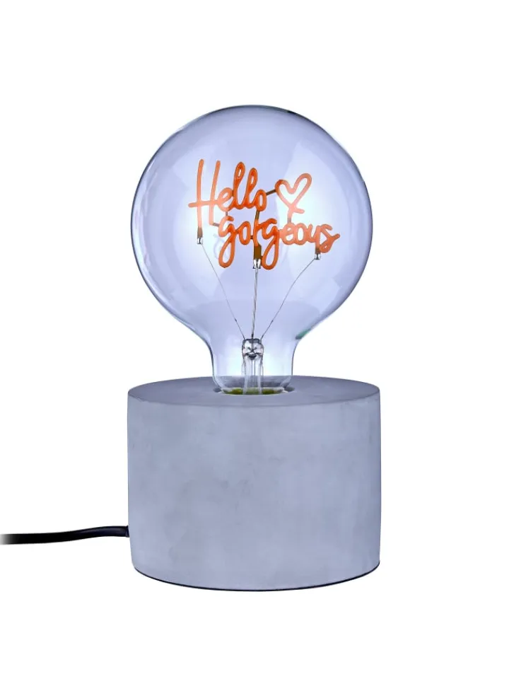 Butlers Leuchtmittel<LED Glühlampe BRIGHT LIGHT Hello in Pink