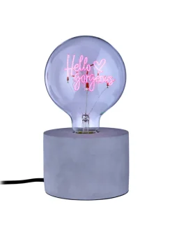 Butlers Leuchtmittel<LED Glühlampe BRIGHT LIGHT Hello in Pink