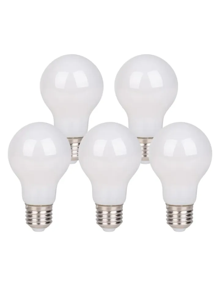 näve Leuchtmittel<LED Leuchtmittel "DAFFY" in weiß - (L)6 cm x (B)6 cm x (H)10.7 cm - EEK F