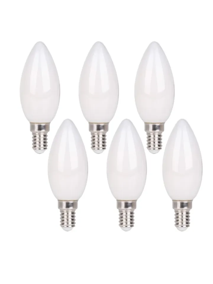 näve Leuchtmittel<LED Leuchtmittel "DAFFY" in weiß - (L)3.5 cm x (B)3.5 cm x (H)10.2 cm - EEK F