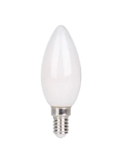 näve Leuchtmittel<LED Leuchtmittel "DAFFY" in weiß - (L)3.5 cm x (B)3.5 cm x (H)10.2 cm - EEK F