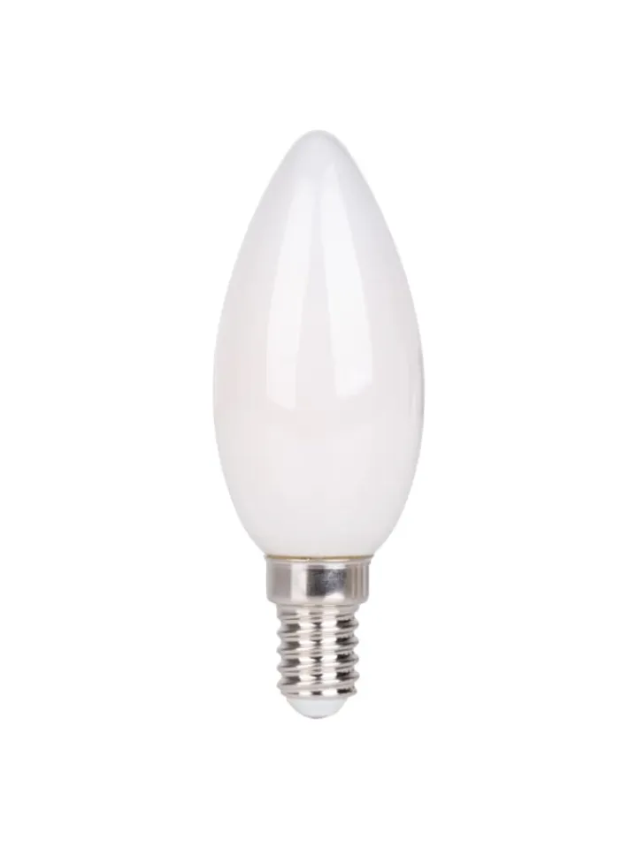 näve Leuchtmittel<LED Leuchtmittel "DAFFY" in weiß - (L)3.5 cm x (B)3.5 cm x (H)10.2 cm - EEK F