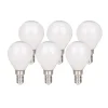 näve Leuchtmittel<LED Leuchtmittel "DAFFY" in weiß - (L)4.5 cm x (B)4.5 cm x (H)7.7 cm - EEK F