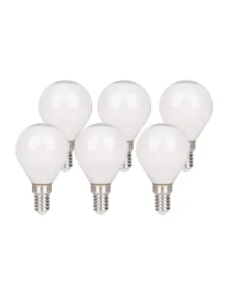 näve Leuchtmittel<LED Leuchtmittel "DAFFY" in weiß - (L)4.5 cm x (B)4.5 cm x (H)7.7 cm - EEK F