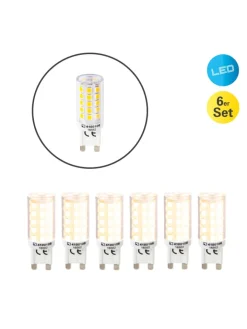 näve Leuchtmittel<LED Leuchtmittel "DENNY" in klar/transparent - EEK F