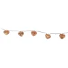 STAR Trading Lichterketten & Dekobeleuchtung<LED Lichterkette 10 leuchtende Herzen L: 90cm in kupfer